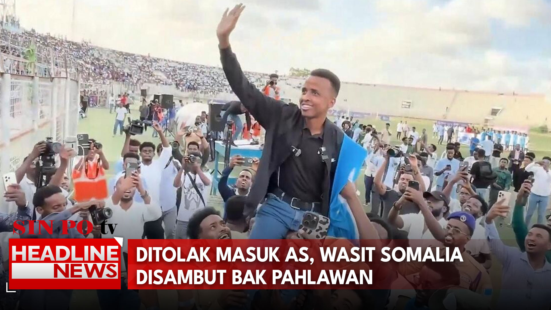 Ditolak Masuk AS, Wasit Somalia Disambut Bak Pahlawan
