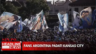 Fans Argentina Padati Kansas City Jelang Laga Pembuka Piala Dunia