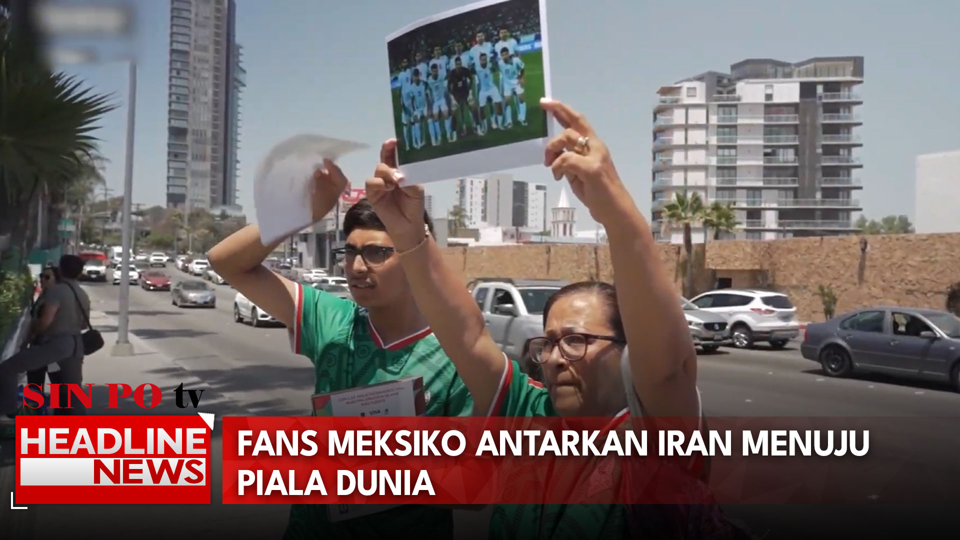Fans Meksiko Antarkan Iran Menuju Piala Dunia