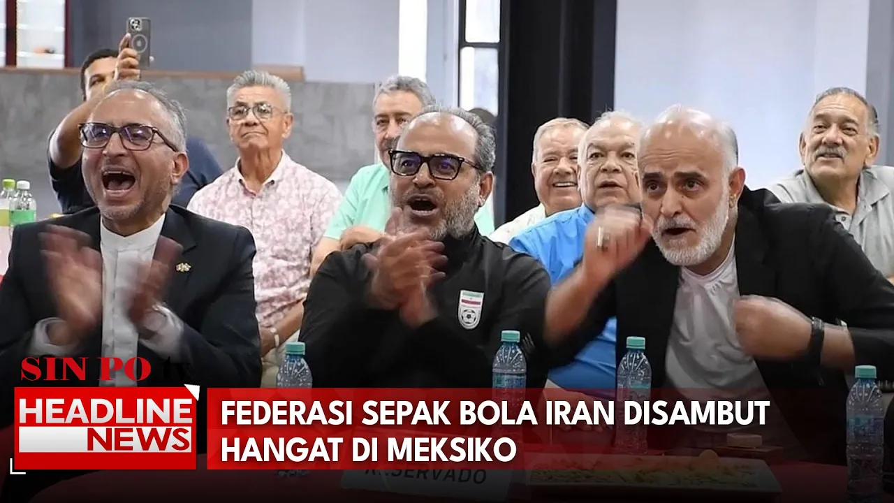 Federasi Sepak Bola Iran Disambut Hangat di Meksiko