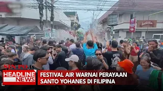 Festival Air Warnai Perayaan Santo Yohanes di Filipina