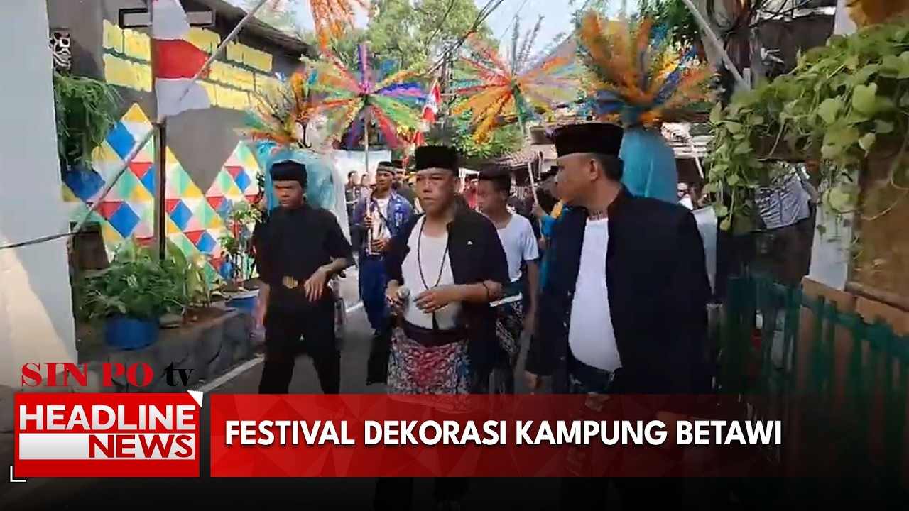 Festival Dekorasi Kampung Betawi