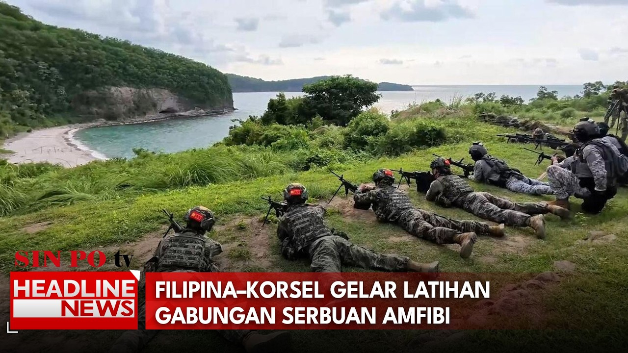 Filipina–Korsel Gelar Latihan Gabungan Serbuan Amfibi