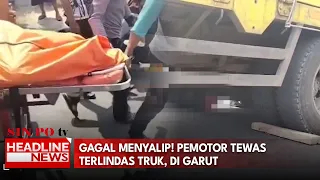 Gagal Menyalip! Pemotor Tewas Terlindas Truk, Di Garut