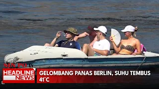 Gelombang Panas Berlin, Suhu Tembus 41°C