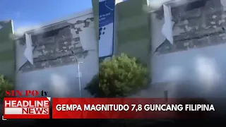 Gempa Magnitudo 7,8 Guncang Filipina
