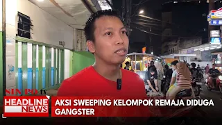Gerombolan Remaja Di Duga Genkster Sweeping Warga Di Sawah Besar