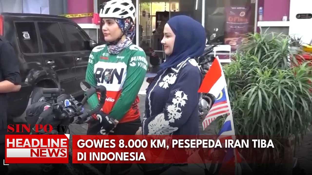 Gowes 8.000 KM, Pesepeda Iran Tiba Di Indonesia