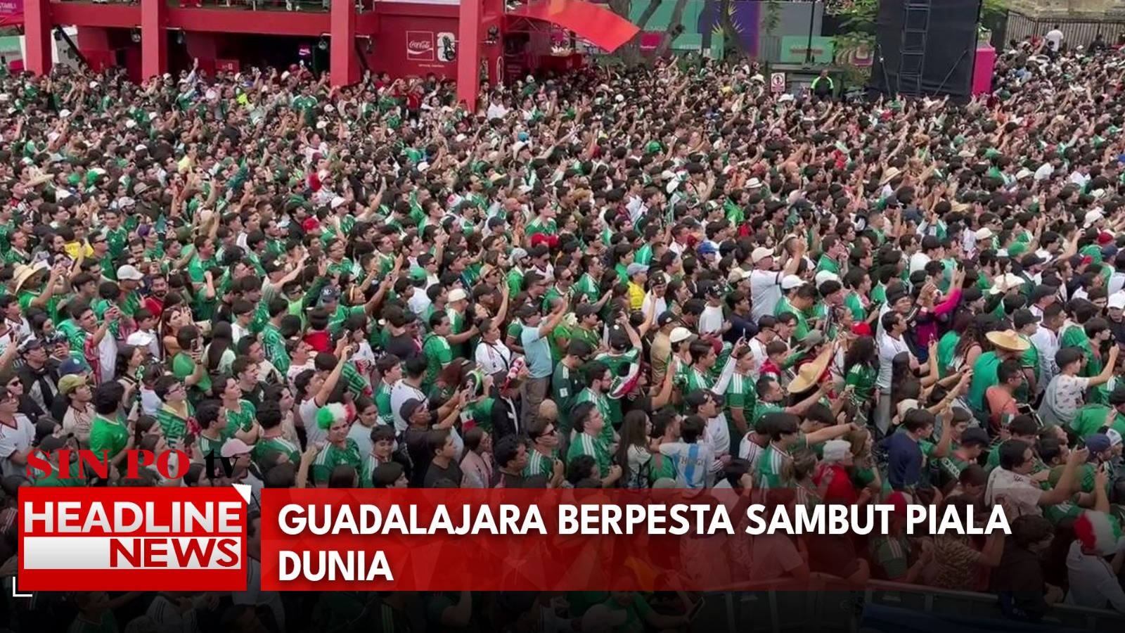 Guadalajara Berpesta Sambut Piala Dunia