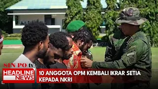 Humanis Dan Persuasif, TNI Rangkul 10 Anggota OPM Ke Pangkuan NKRI