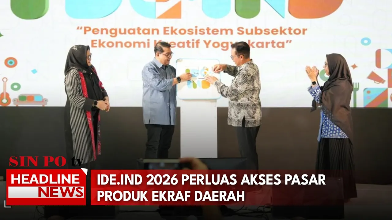 IDE.IND 2026 Perluas Akses Pasar Produk Ekraf Daerah