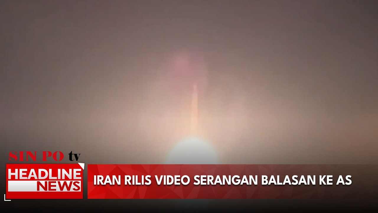 Iran Rilis Video Serangan Balasan Ke AS