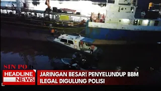 Jaringan Besar! Penyelundup BBM Ilegal Digulung Polisi