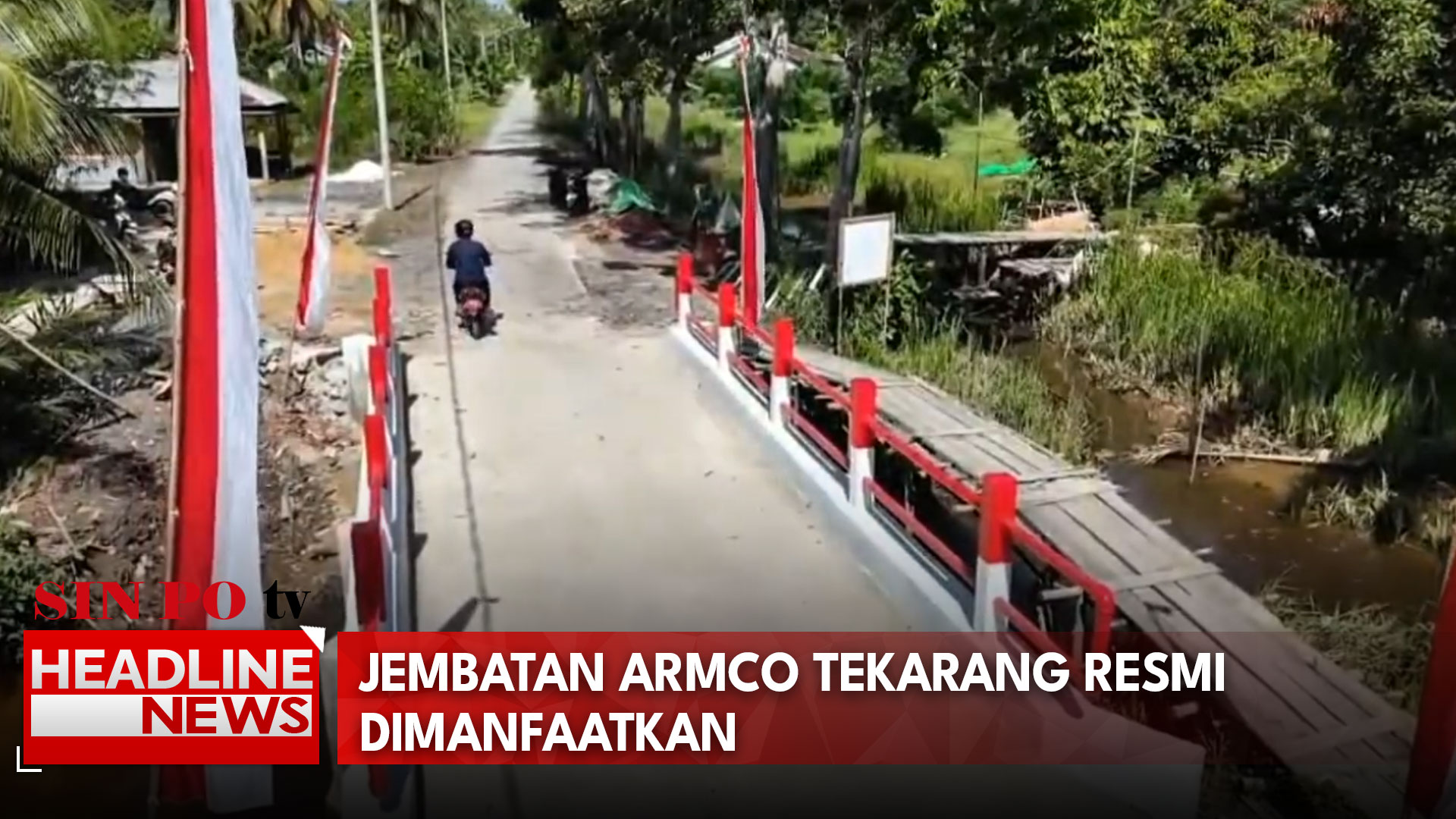 Jembatan Armco Tekarang Rampung, Warga Apresiasi Presiden Dan TNI AD