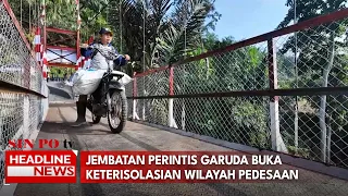 Jembatan Perintis Garuda Buka Keterisolasian Wilayah Pedesaan