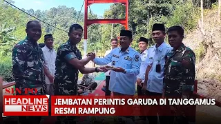Jembatan Perintis Garuda Di Tanggamus Resmi Rampung