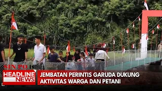 Jembatan Perintis Garuda Dukung Aktivitas Warga Dan Petani