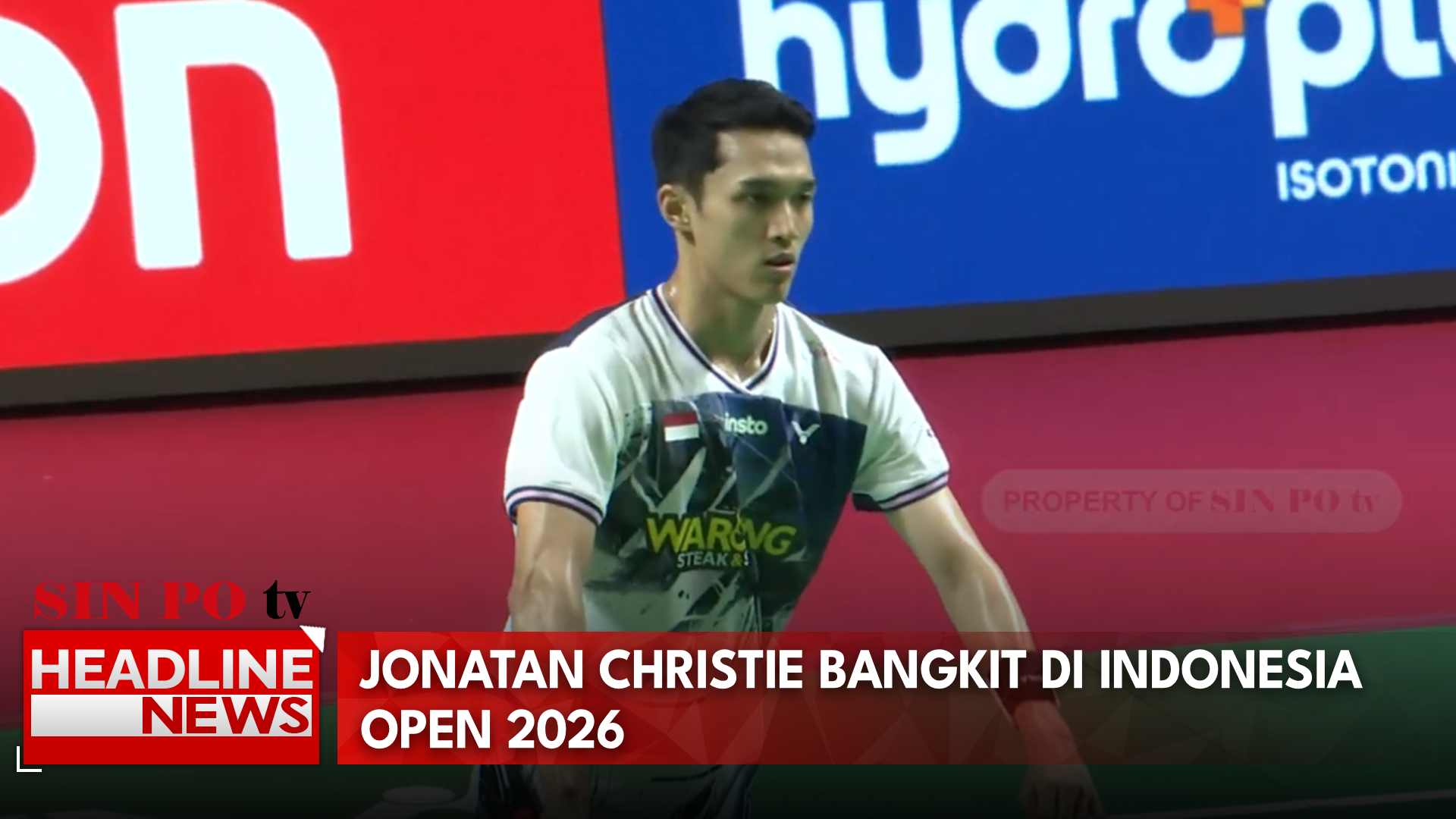 Jonatan Christie Bangkit Di Indonesia Open 2026