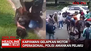 Karyawan Gelapkan Motor Operasional, Polisi Amankan Pelaku