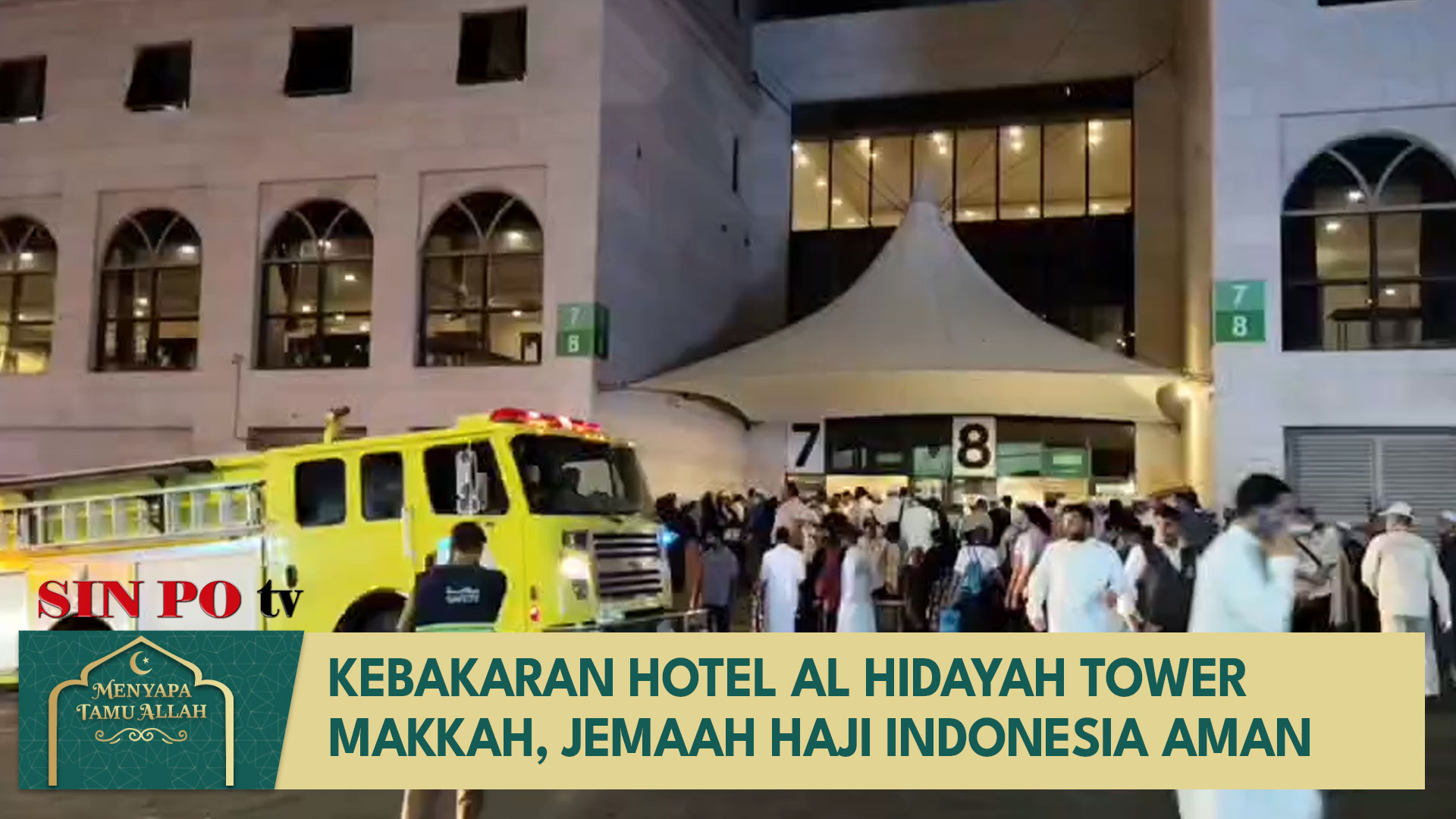 Kebakaran Hotel Al Hidayah Tower Makkah, Jemaah Haji Indonesia Aman