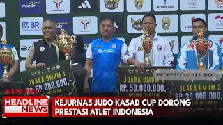 Kejurnas Judo Kasad Cup Dorong Prestasi Atlet Indonesia
