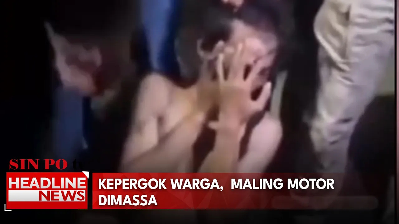 Kepergok Warga,  Maling Motor Dimassa