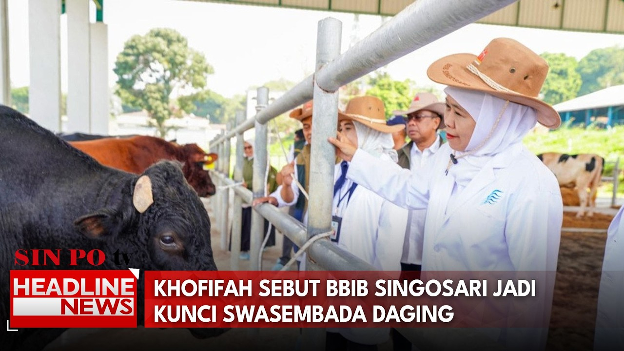 Khofifah Sebut BBIB Singosari Jadi Kunci Swasembada Daging