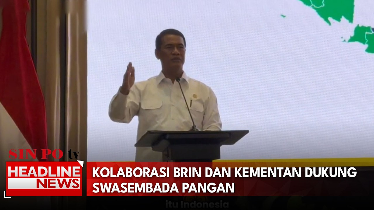 Kolaborasi BRIN Dan Kementan Dukung Swasembada Pangan