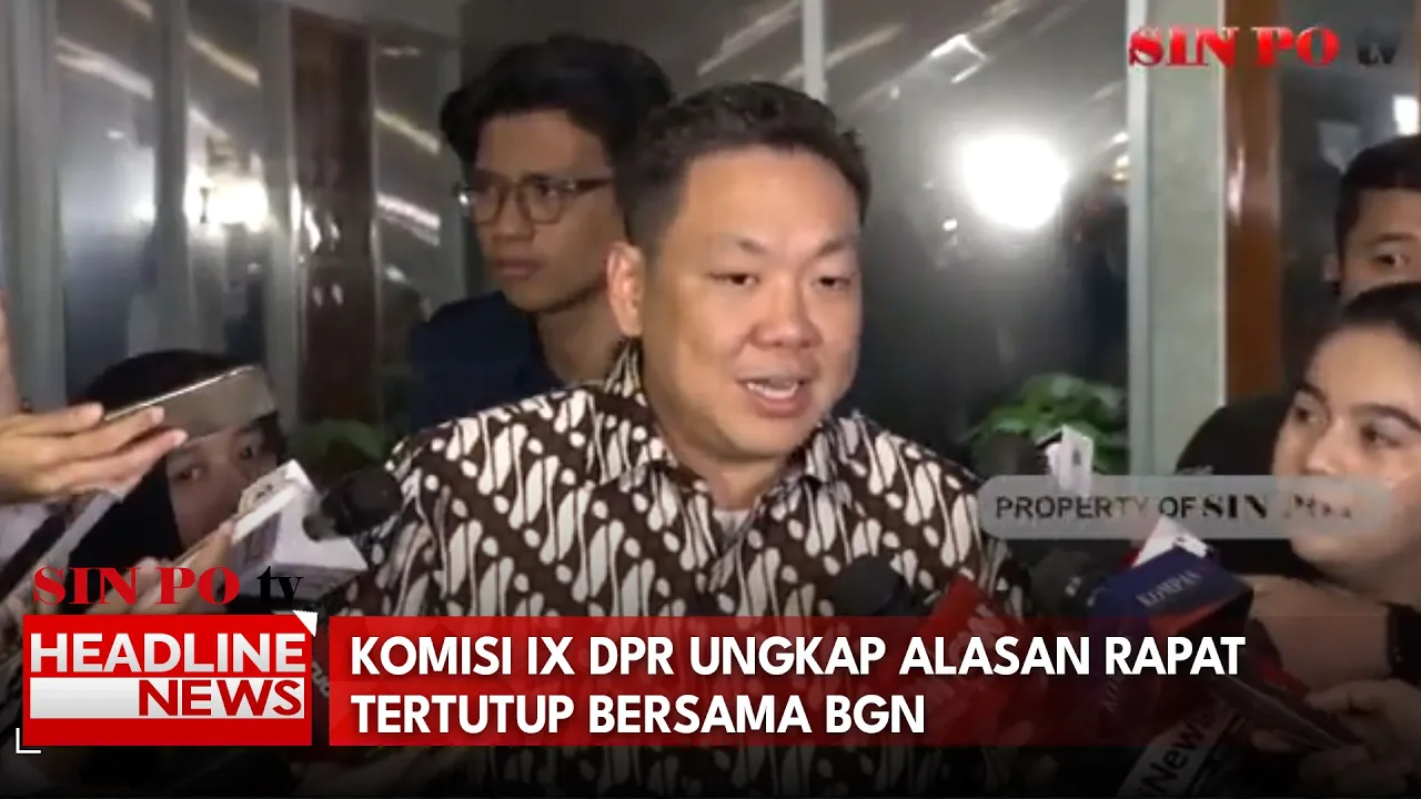 Komisi IX DPR Ungkap Alasan Rapat Tertutup Bersama BGN