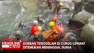Korban Tenggelam di Curug Ciparay Ditemukan Meninggal Dunia