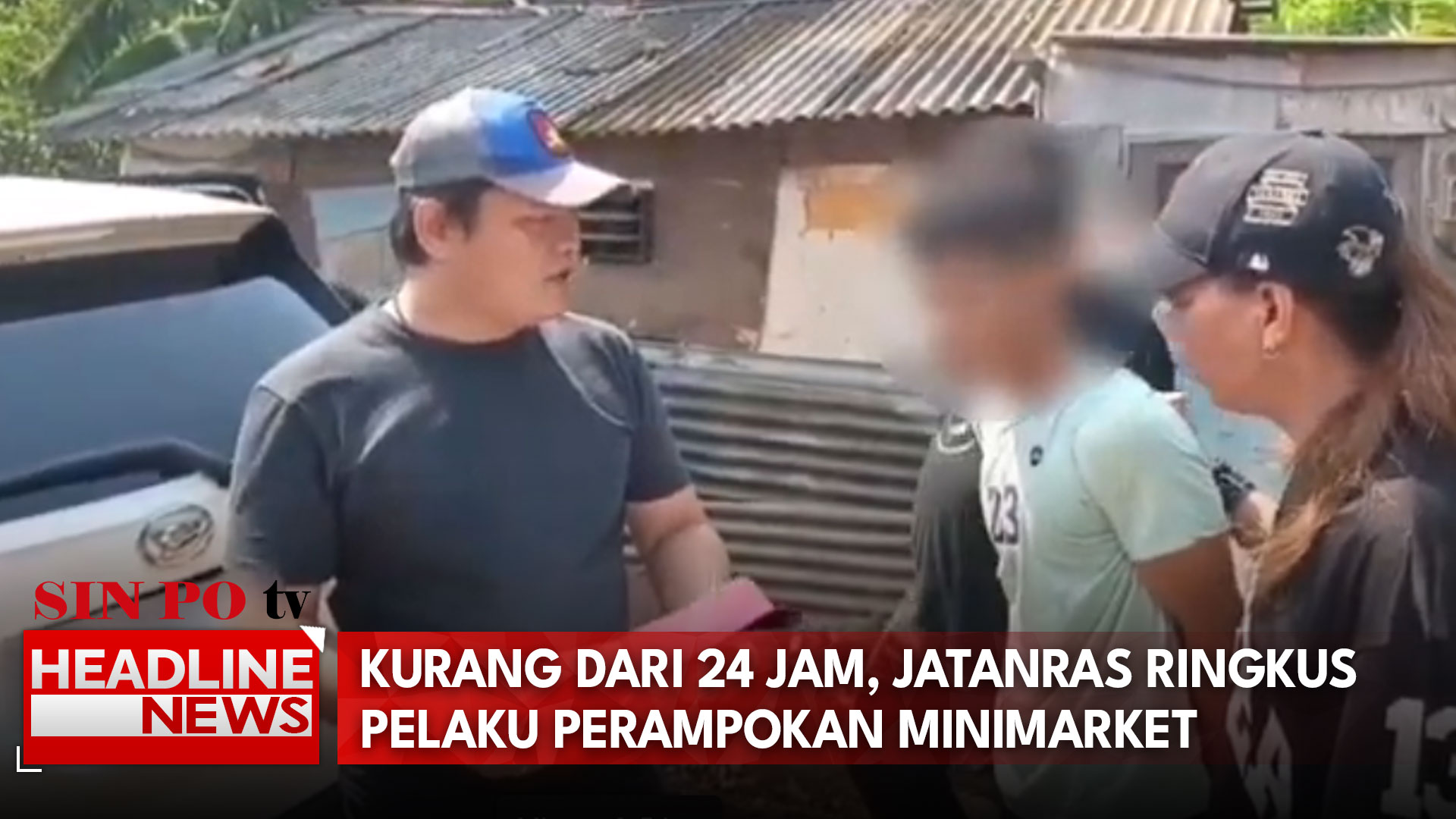 Kurang Dari 24 Jam, Jatanras Ringkus Pelaku Perampokan Minimarket