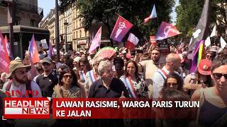 Lawan Rasisme, Warga Paris Turun Ke Jalan