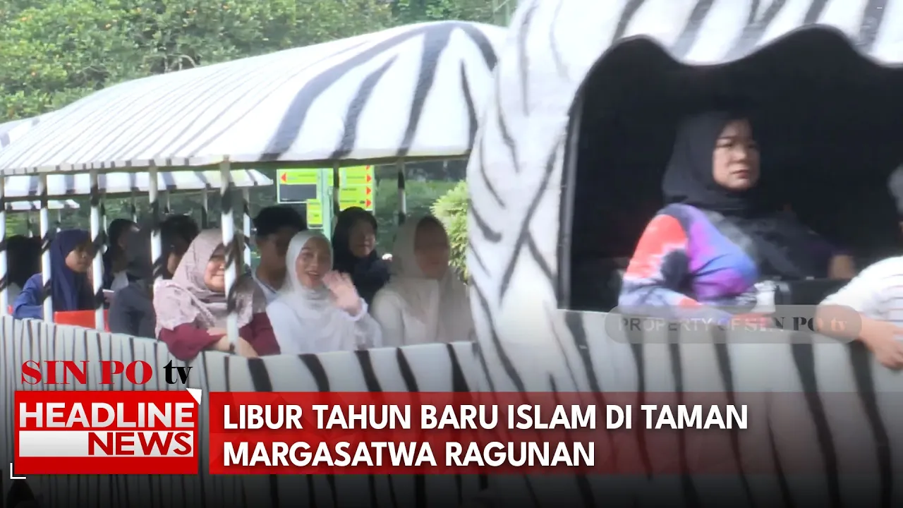 Libur Tahun Baru Islam di Taman Margasatwa Ragunan