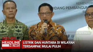 Listrik Dan Huntara Di Wilayah Terdampak Mulai Pulih
