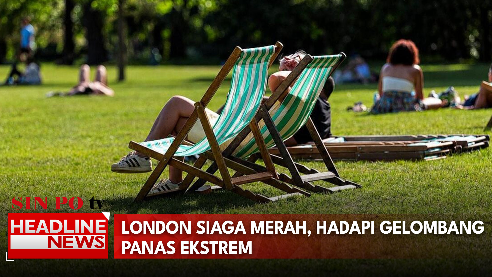 London Siaga Merah, Hadapi Gelombang Panas Ekstrem