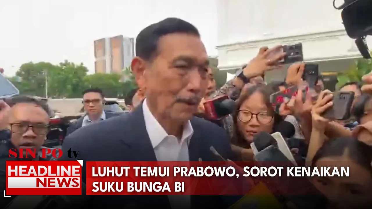 Luhut Temui Prabowo, Sorot Kenaikan Suku Bunga BI