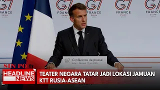 Macron Sorot Hasil KTT G7 Terkait Ukraina