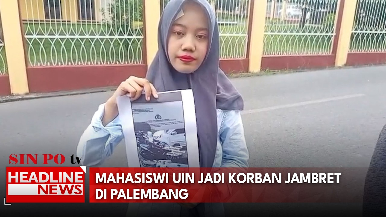 Mahasiswi UIN Jadi Korban Jambret Di Palembang