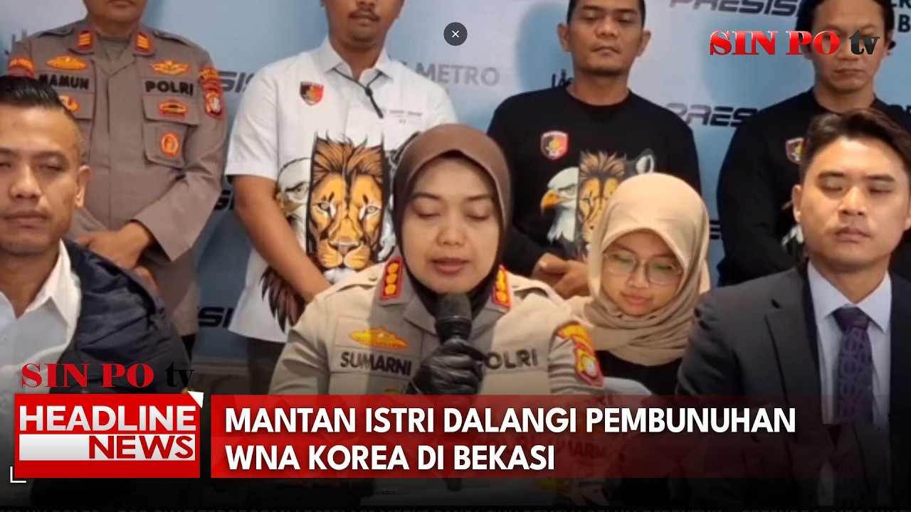 Mantan Istri Dalangi Pembunuhan WNA Korea Di Bekasi