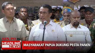 Masyarakat Papua Dukung Pesta Panen
