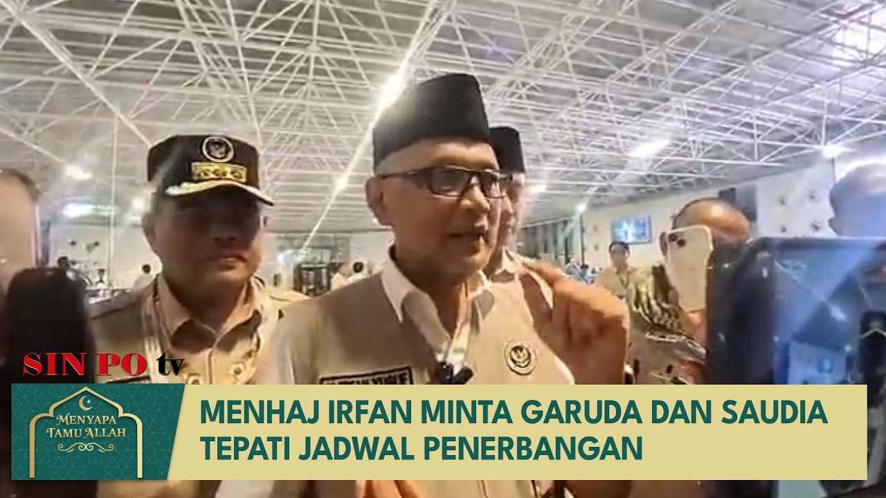 Menhaj Irfan Minta Garuda Dan Saudia Tepati Jadwal Penerbangan