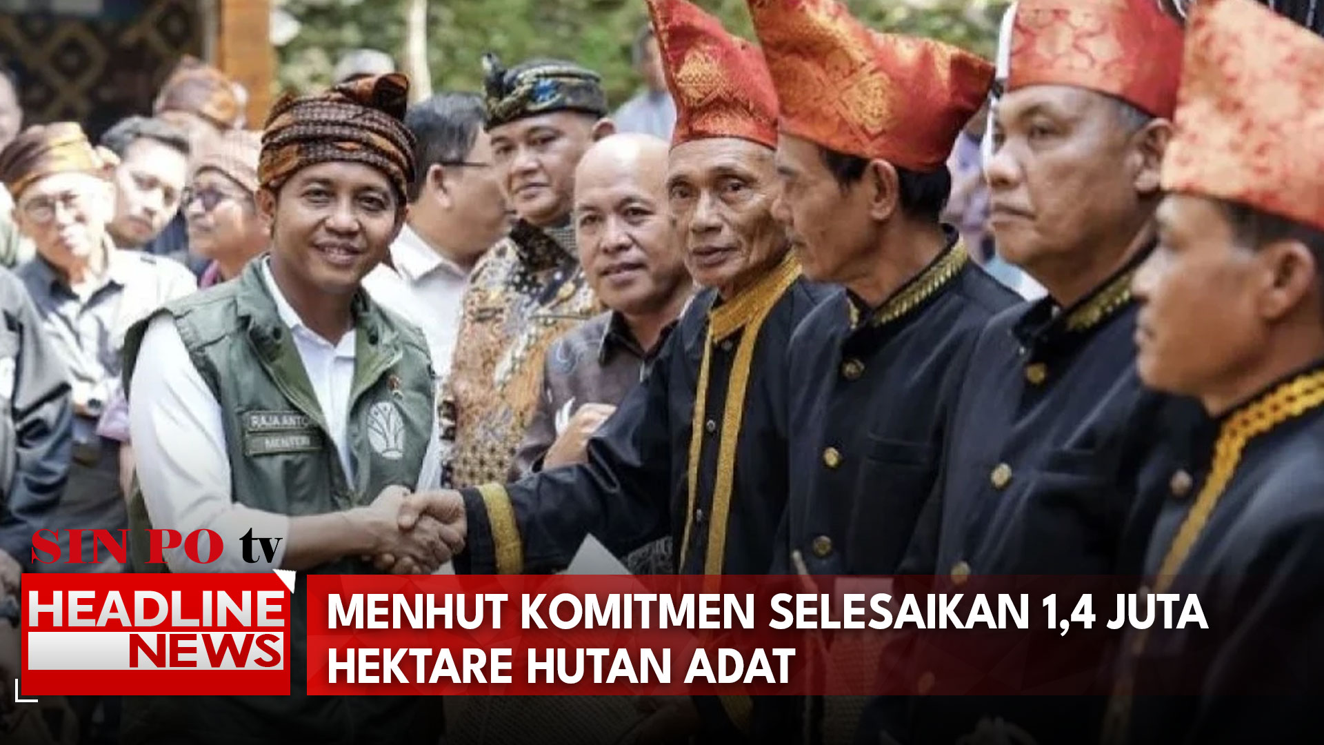 Menhut Komitmen Selesaikan 1,4 Juta Hektare Hutan Adat