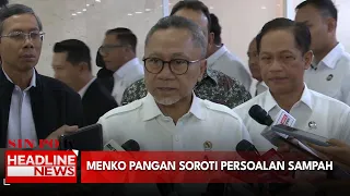 Menko Pangan Soroti Persoalan Sampah