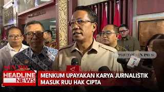 Menkum Upayakan Karya Jurnalistik Masuk RUU Hak Cipta
