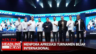 Menpora Apresiasi Turnamen Biliar Internasional