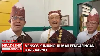 Mensos Kunjungi Rumah Pengasingan Bung Karno