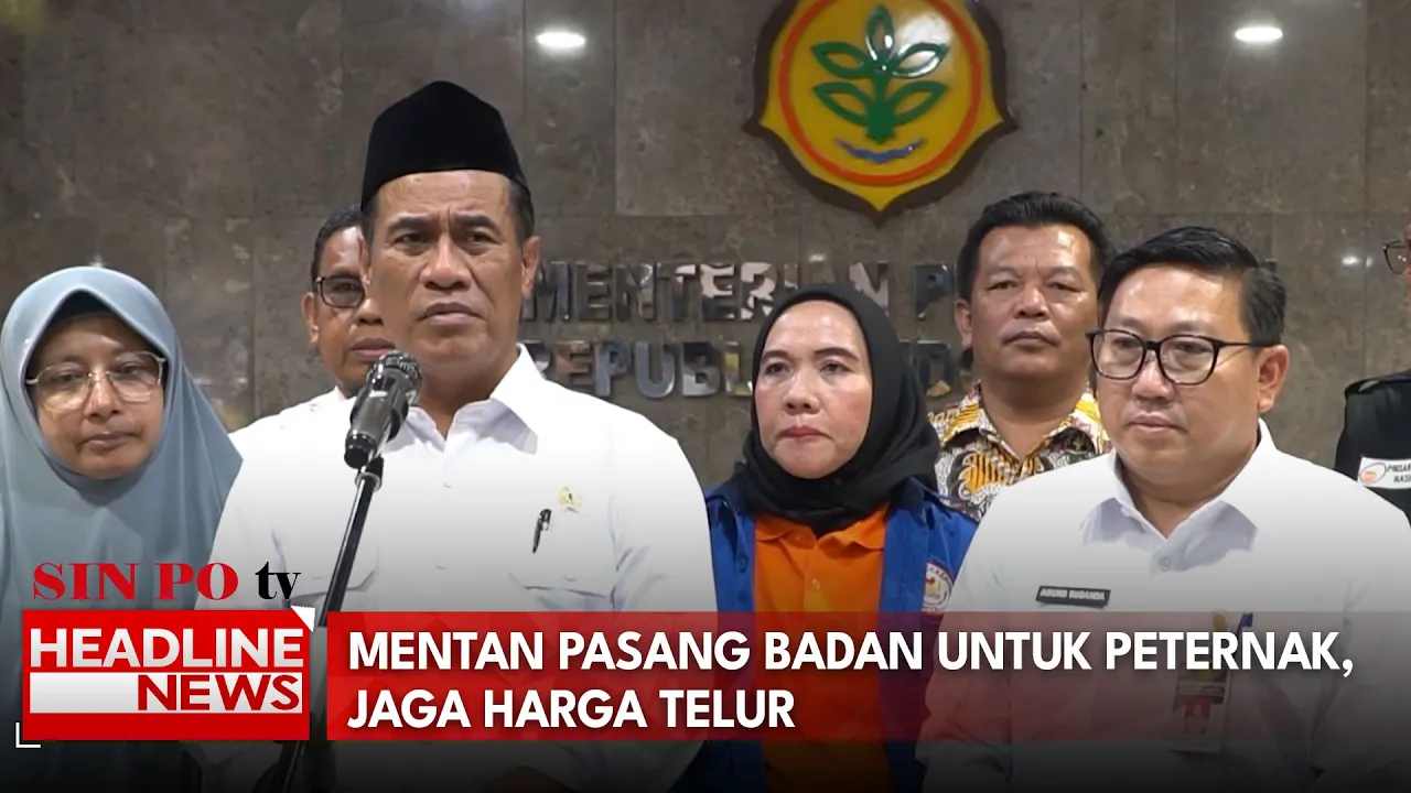 Mentan Pasang Badan Untuk Peternak, Jaga Harga Telur