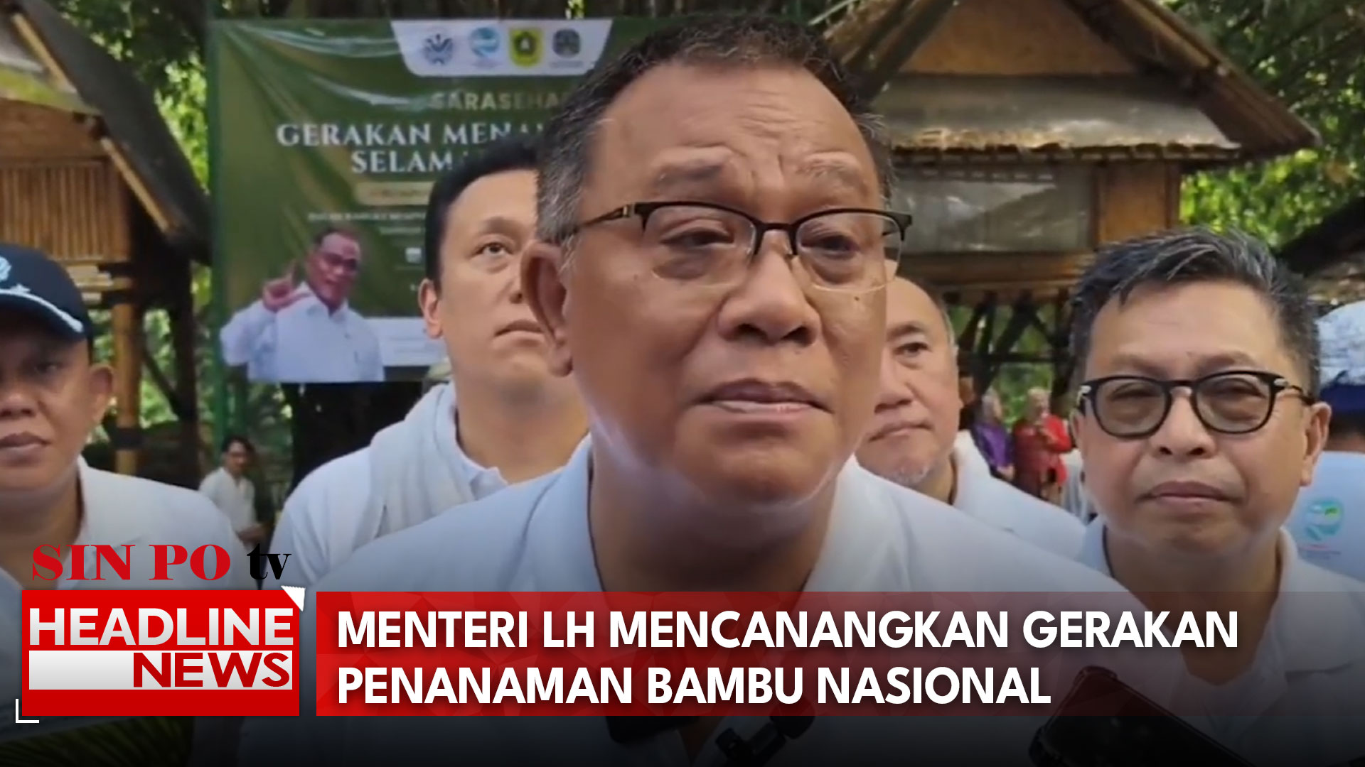 Menteri LH Mencanangkan Gerakan Penanaman Bambu Nasional