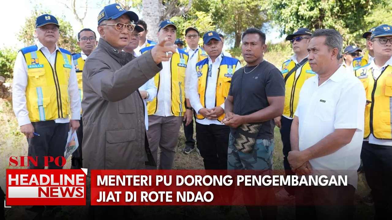 Menteri PU Dorong Pengembangan Jiat Di Rote Ndao