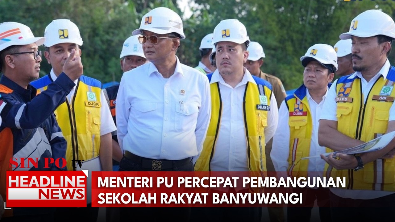 Menteri PU Percepat Pembangunan Sekolah Rakyat Banyuwangi